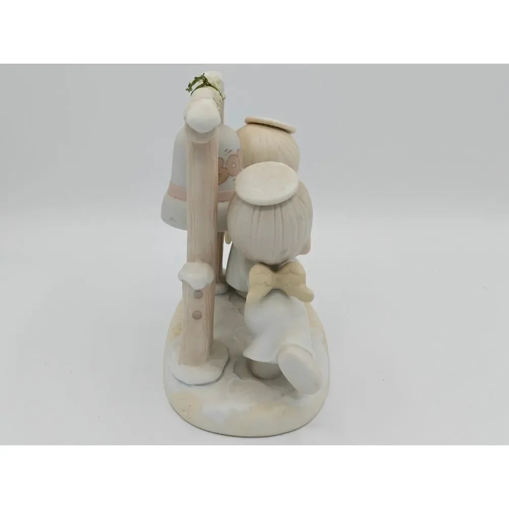 Precious Moments 525898 Ring Those Christmas Bells Enesco 1992 Figurine‎